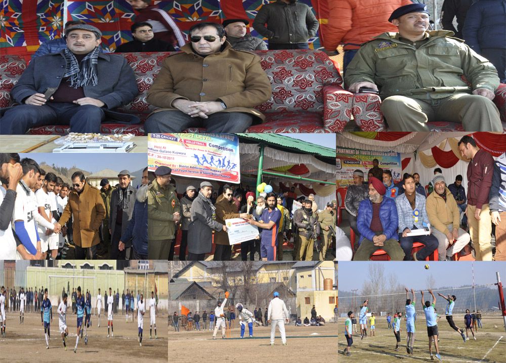Khelo-India: Cricket, Volleyball, Football final matches played at Kupwara