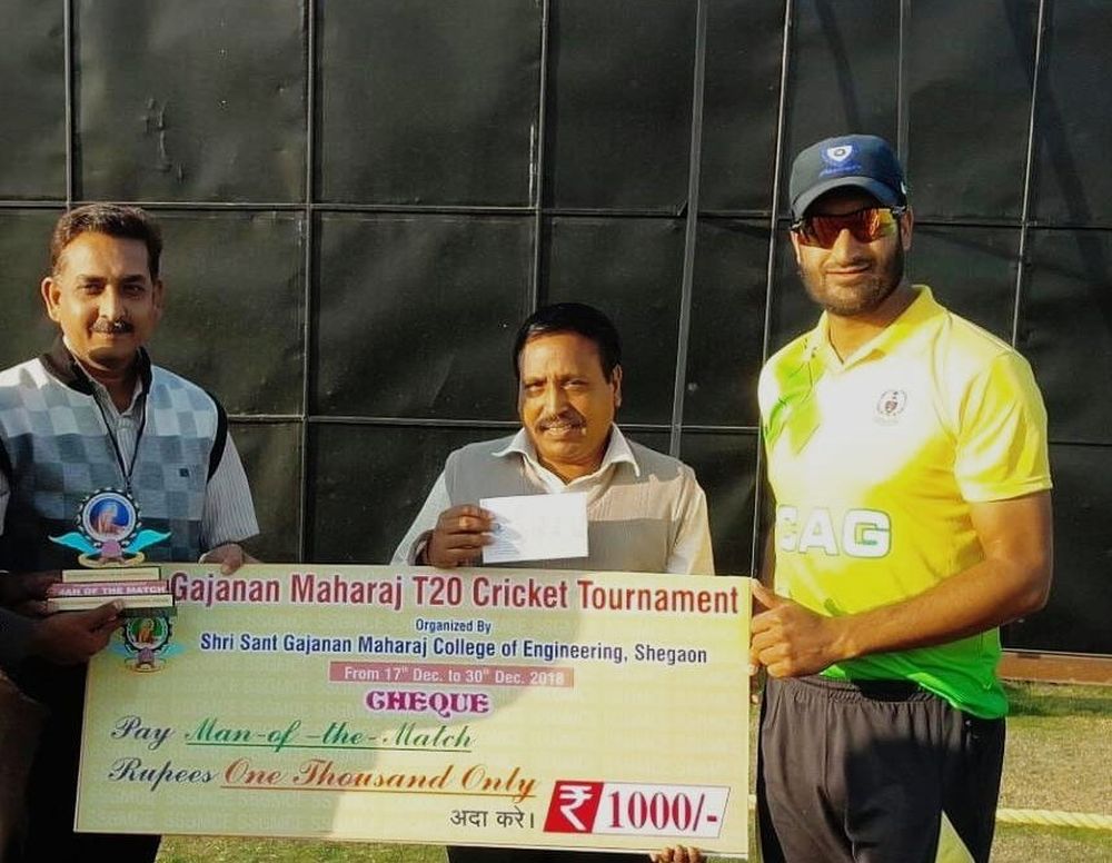 Mehjoor Ali shines in CAG Delhi’s win against Sahara Pune