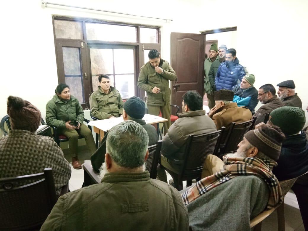 PCPG meetings held at Police Station Nishat, R.M. Bagh