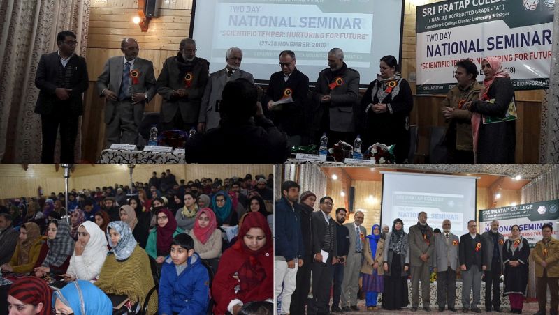 Seminar on promoting scientific temper held at SP College Srinagar