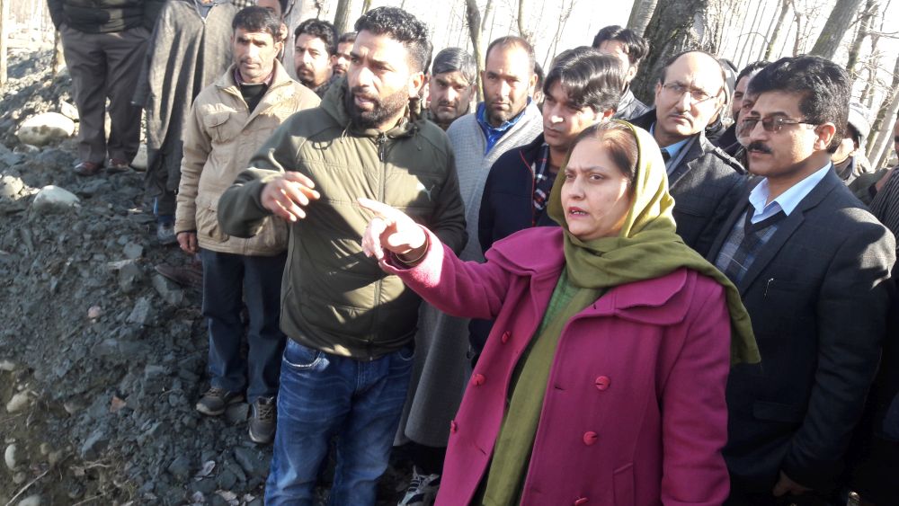 Secretary Rural Development visits Kulgam
