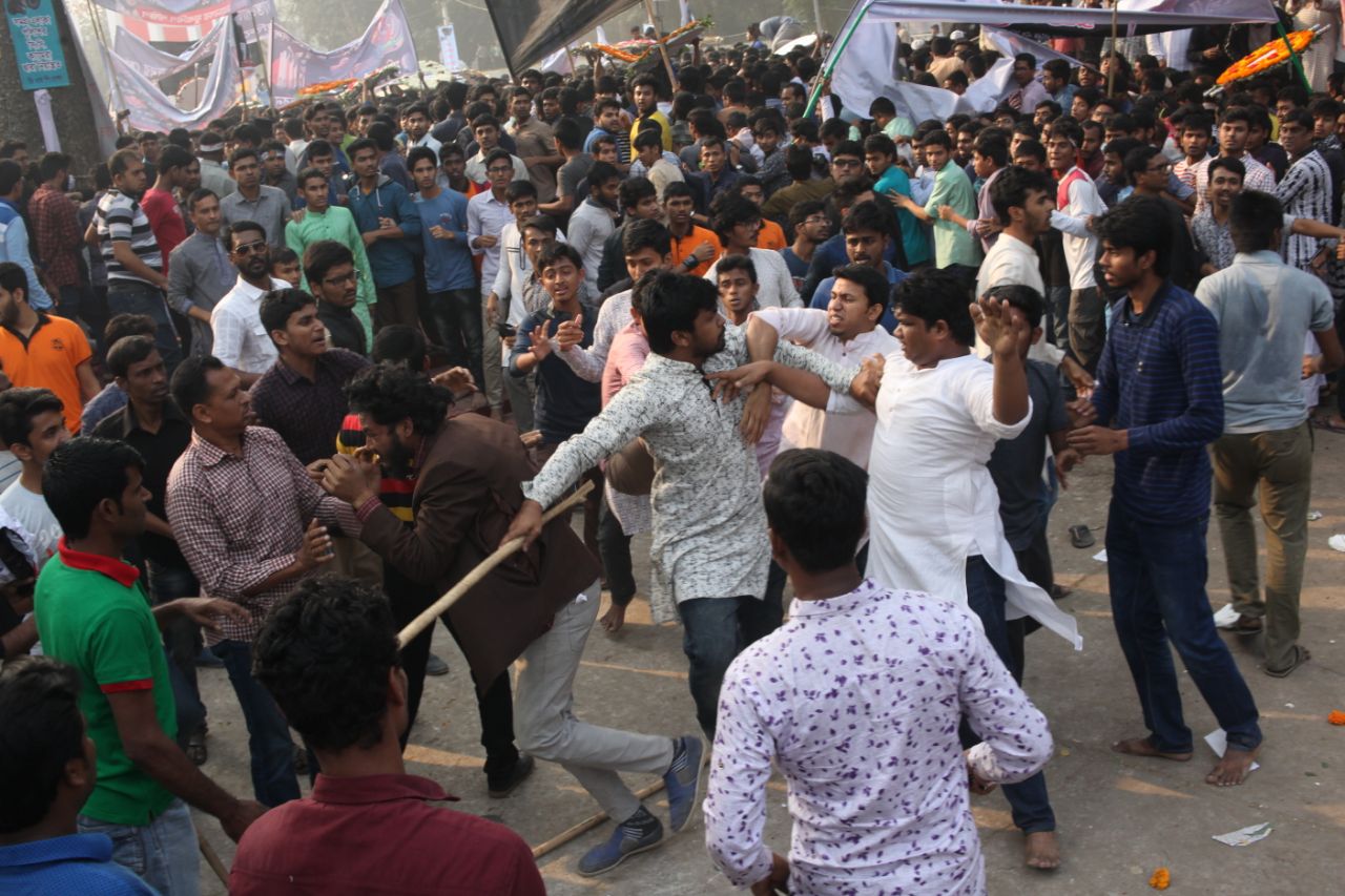 13 killed in poll-related violence in Bangladesh