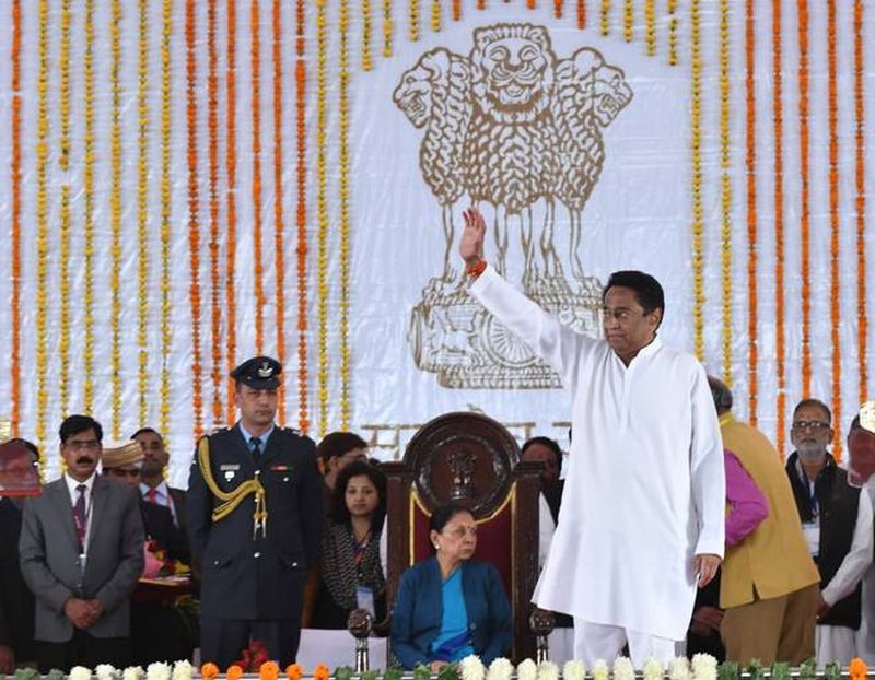 Kamal Nath sworn in as Madhya Pradesh chief minister