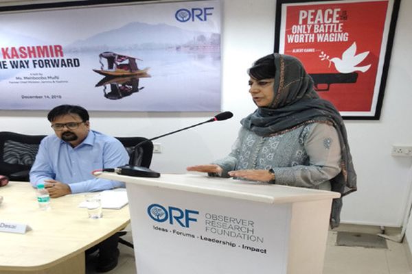 Kashmir, Pakistan used for electoral gains in India: Mehbooba Mufti