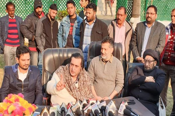 Former MLA Bakir Rizwi, PDP Spokesman joins Sajad Lone’s PC