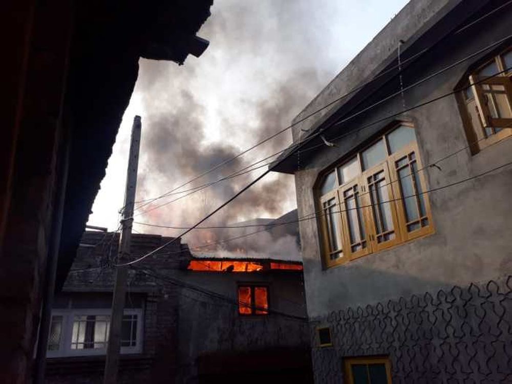 ‘Crown Printing Press’ gutted by fire at Batmaloo
