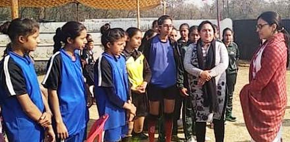 ‘Khelo India’:  Girls football tournament held at Samba