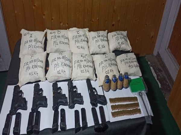 Arms, ammunition & narcotics seized, 1 arrested in Kupwara: Police
