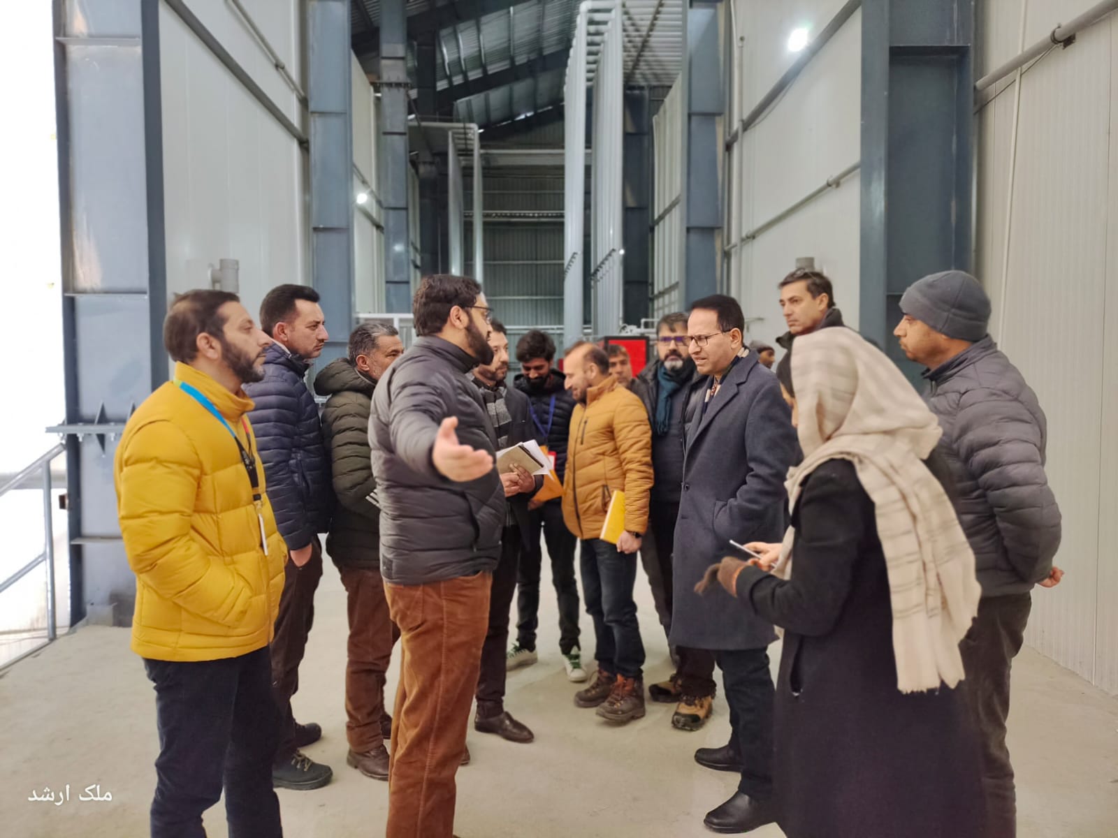 JIT headed by Director Horti inspects CA Store at Aglar Shopian