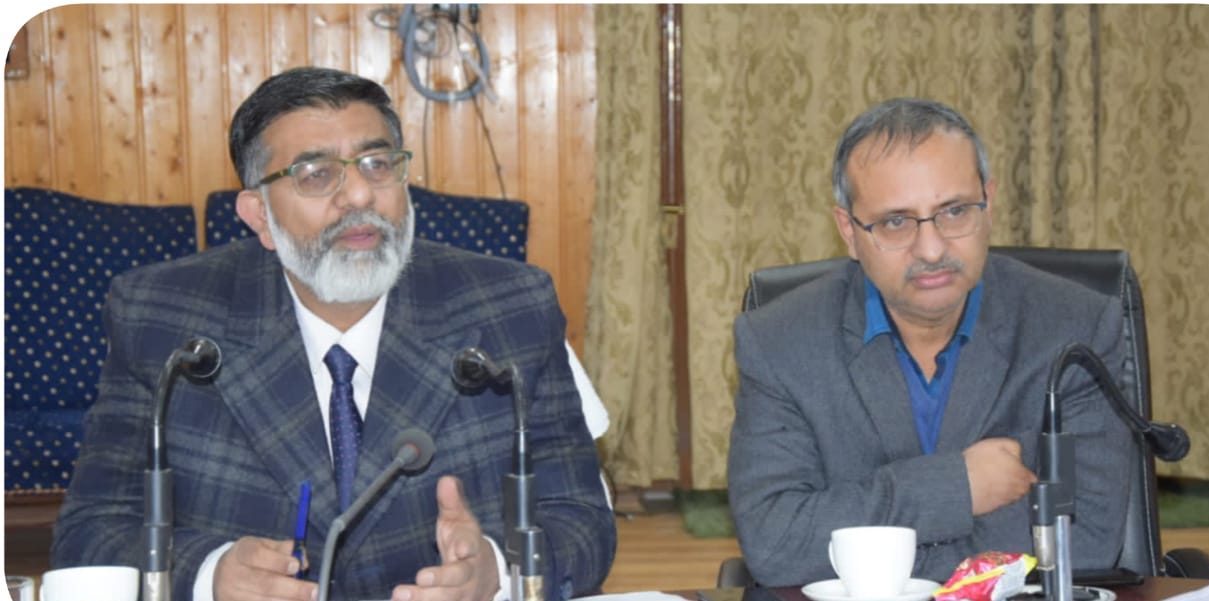 Director RDD takes holistic review of dev works at Baramulla