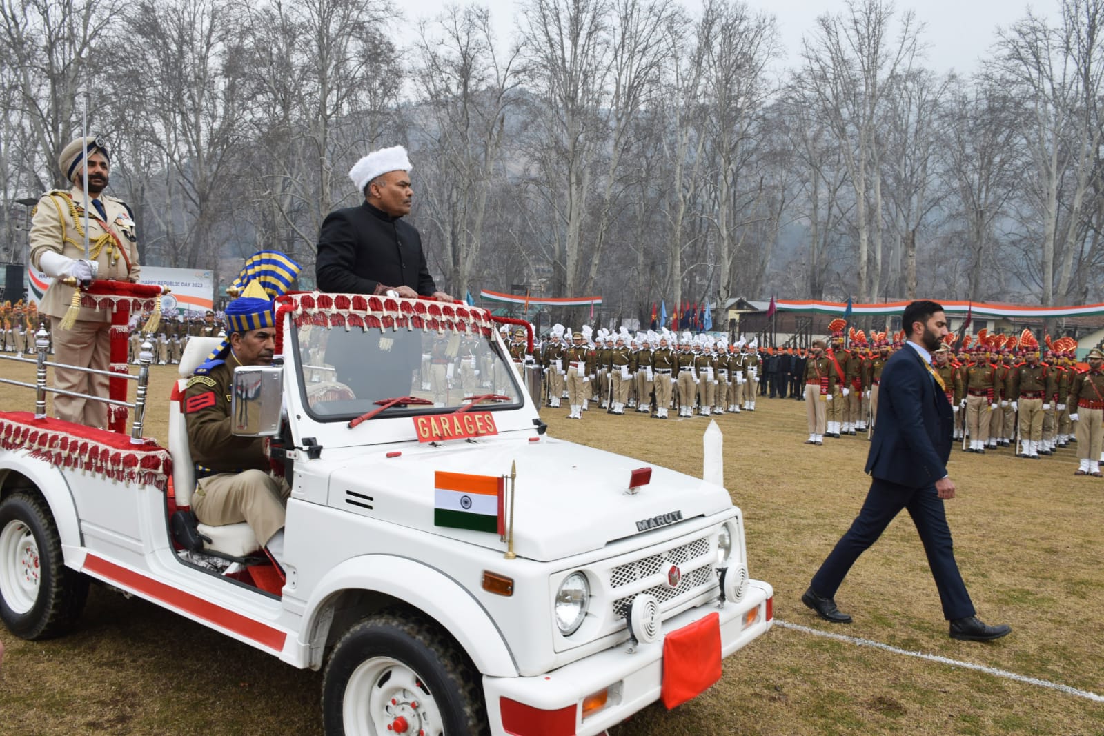 R-Day dress rehearsal held in Srinagar, district hqrs amidst heightened security