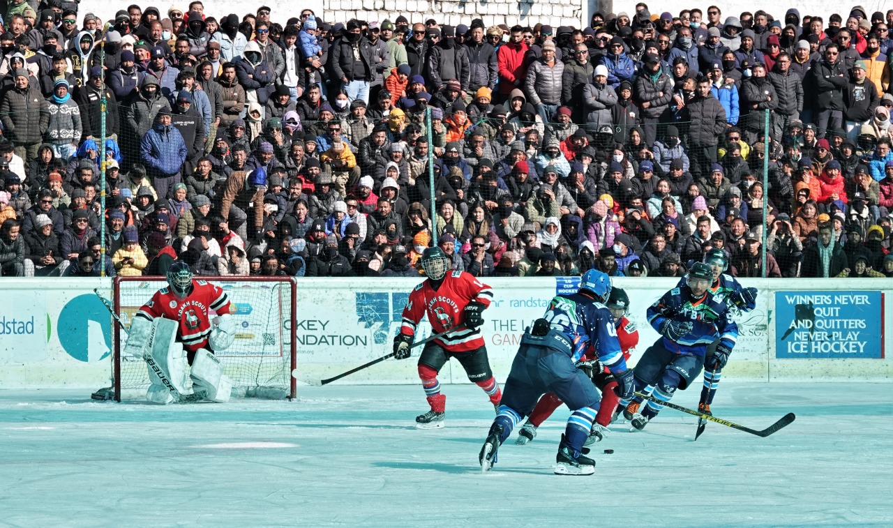 ITBP A beats LSRC A to win 16th CEC Cup Men’s Ice Hockey C’ship in Leh