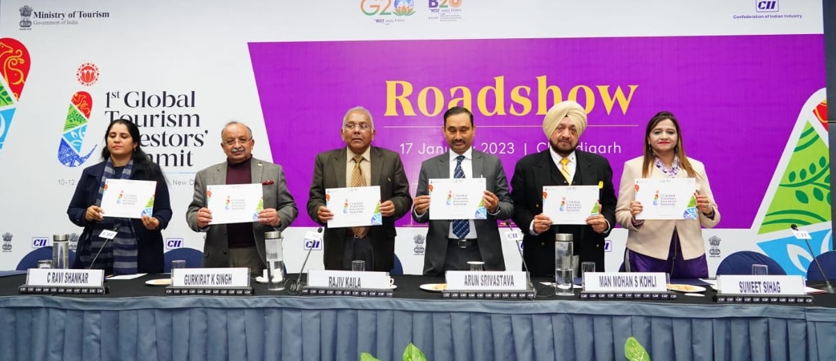 J&K Tourism Department participates in Road Show at Chandigarh