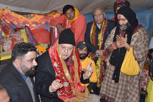 Jitendra Singh, Farooq Abdullah separately join special prayers for fallen soldiers in Samba