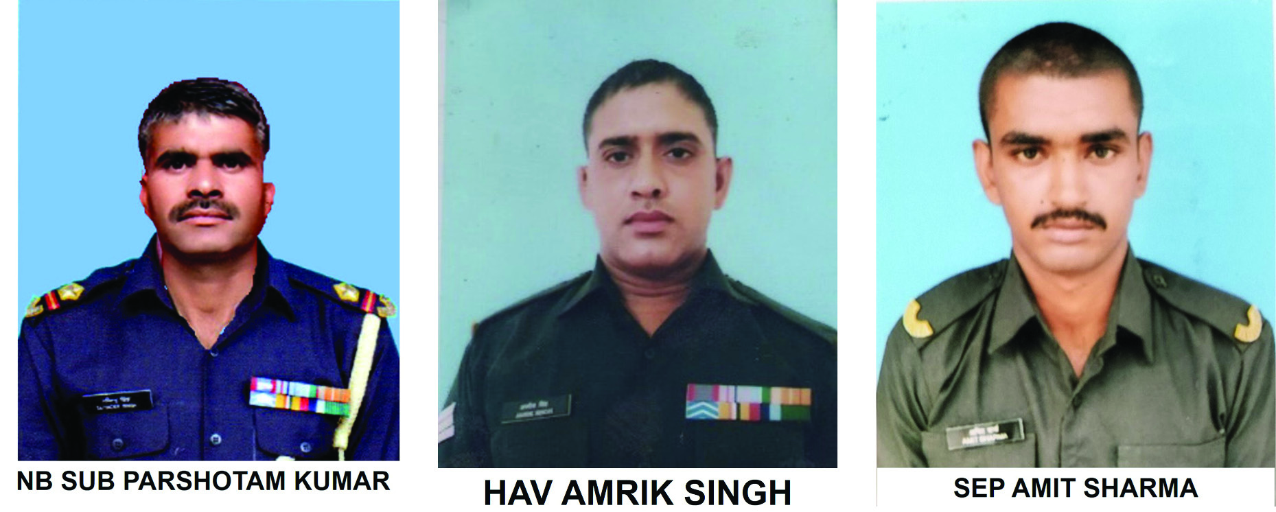 3 soldiers slip to death into deep gorge along LoC in Kupwara