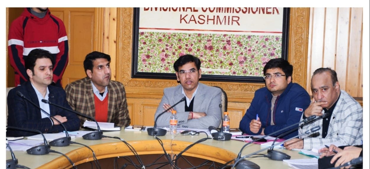 G20 Summit: Div Com Kashmir chairs high-level meeting