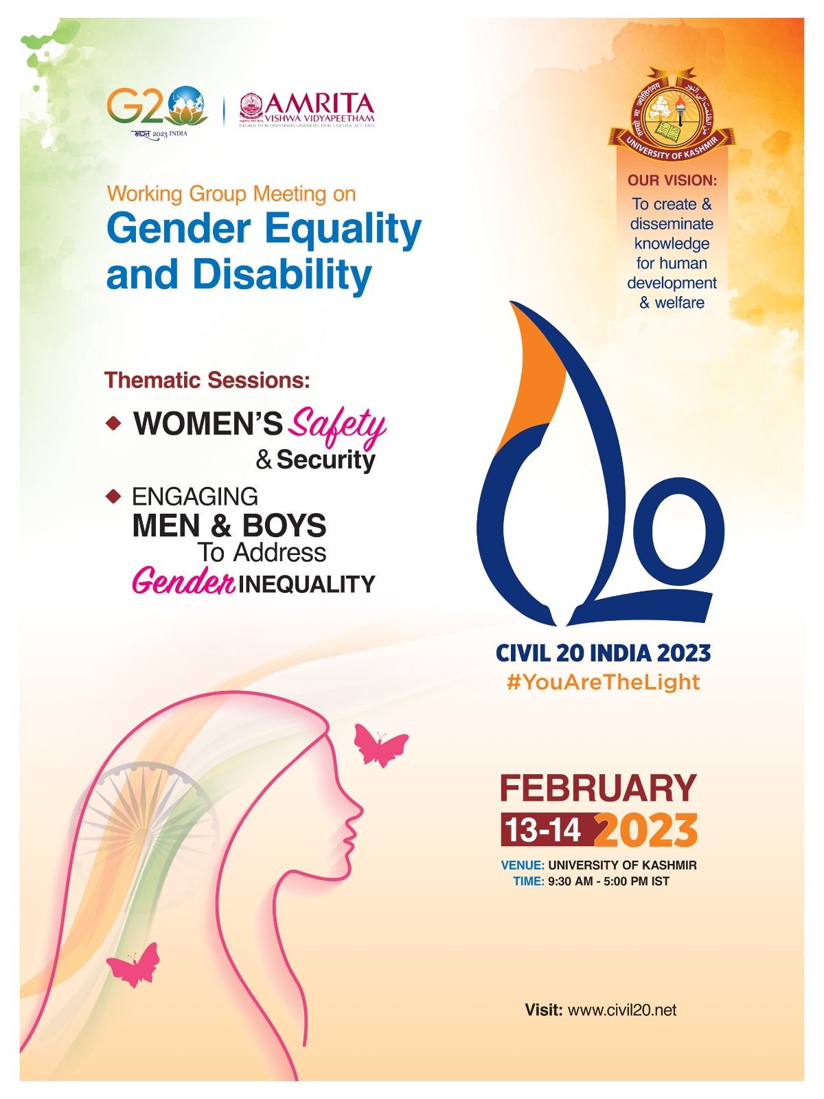 India’s G20 Presidency: KU set to host C-20 Working Group Meeting 