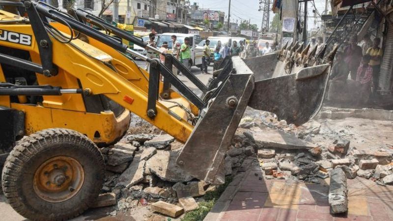 45 shops sealed, 2 demolished during anti-encroachment drive in Banihal