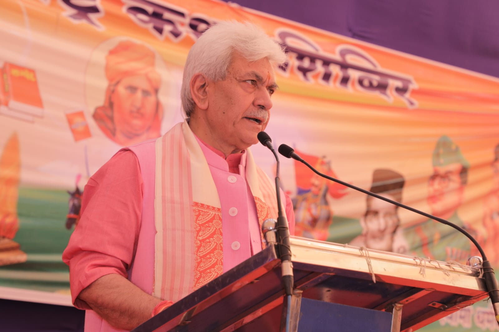 LG addresses ‘Rashtra Katha Shivir’ in Gujarat