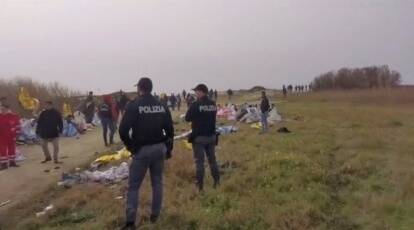 Migrant boat breaks apart off Italy; many dead, 58 survivors