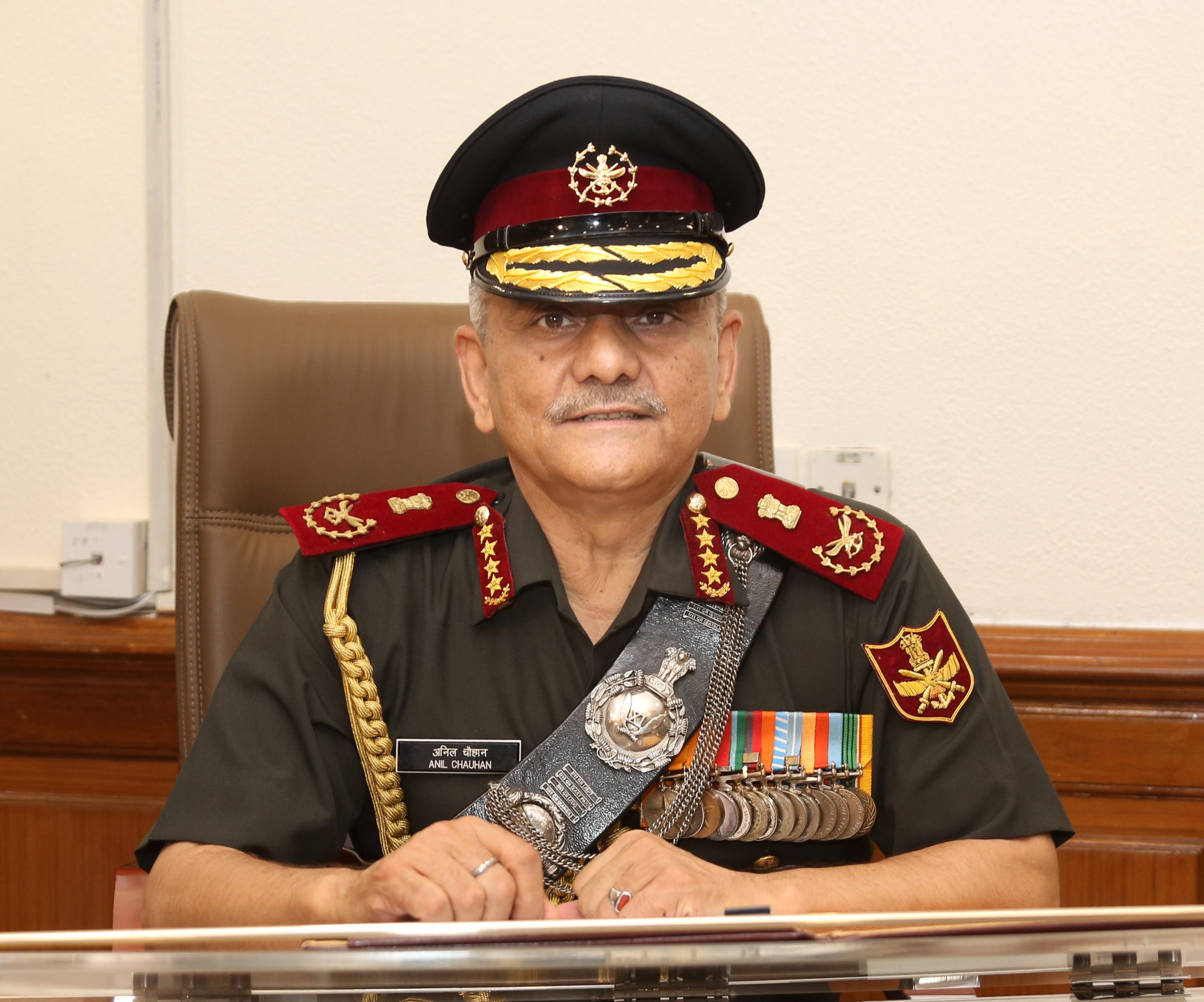 CDS Anil Chauhan chairs high-level security meeting in Jammu
