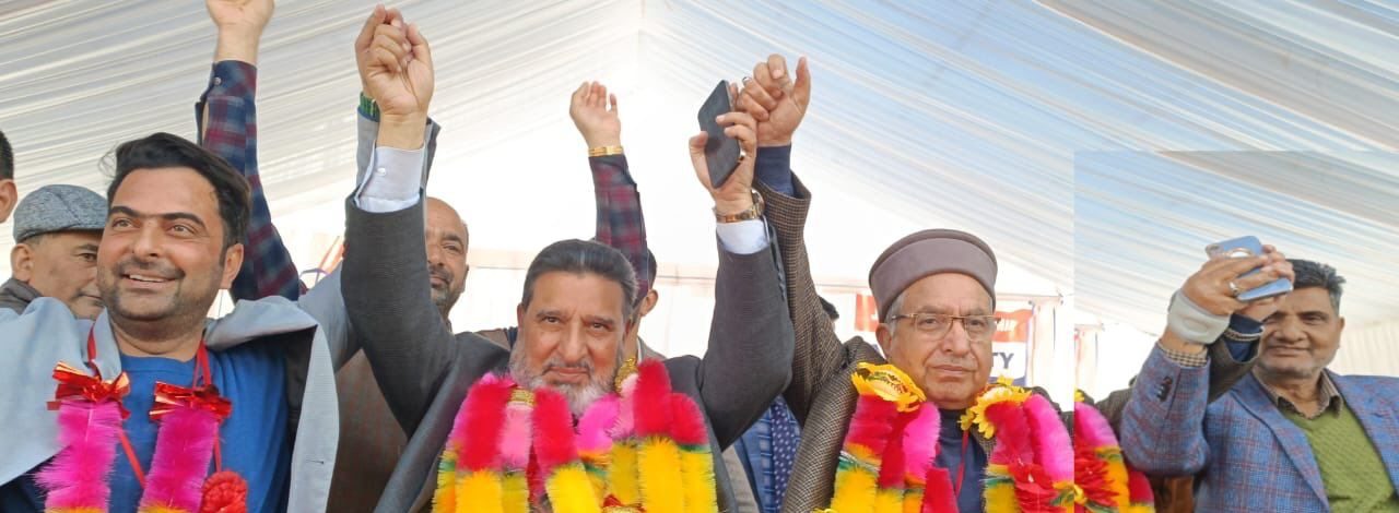 Apni Party holds public meeting in Pattan 