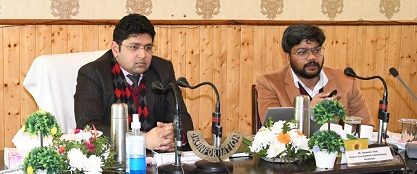Secretary PD&MD reviews development projects at Ganderbal