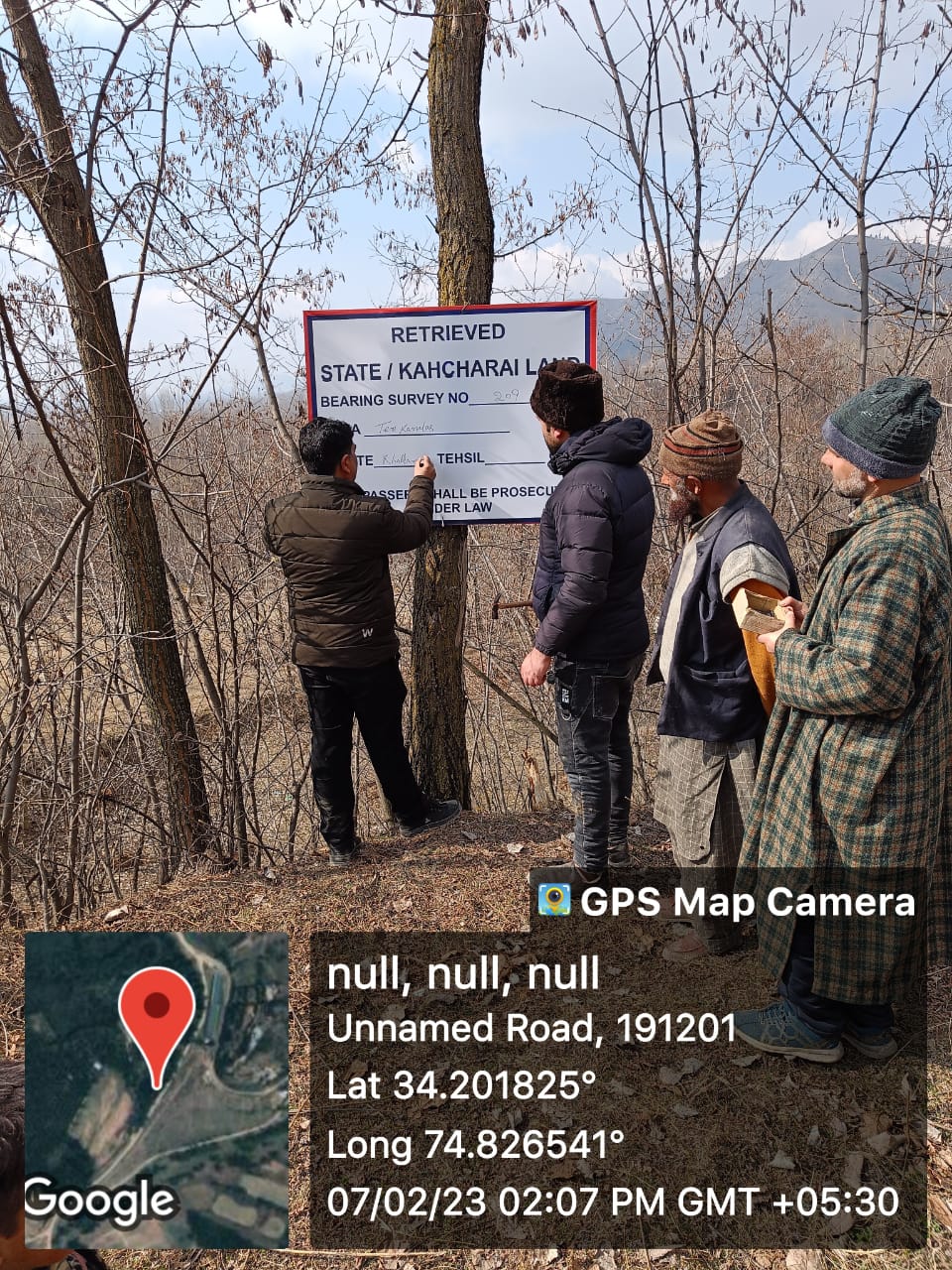 ‘Stone crusher owner voluntarily evacuates encroached land at Gbl’