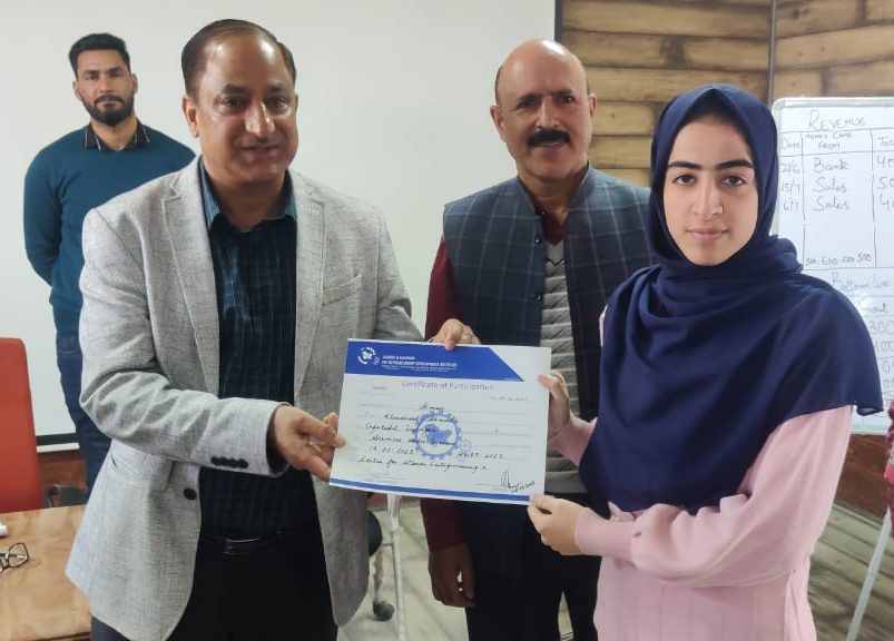 10-day entrepreneurship dev prog for females concludes at JKEDI