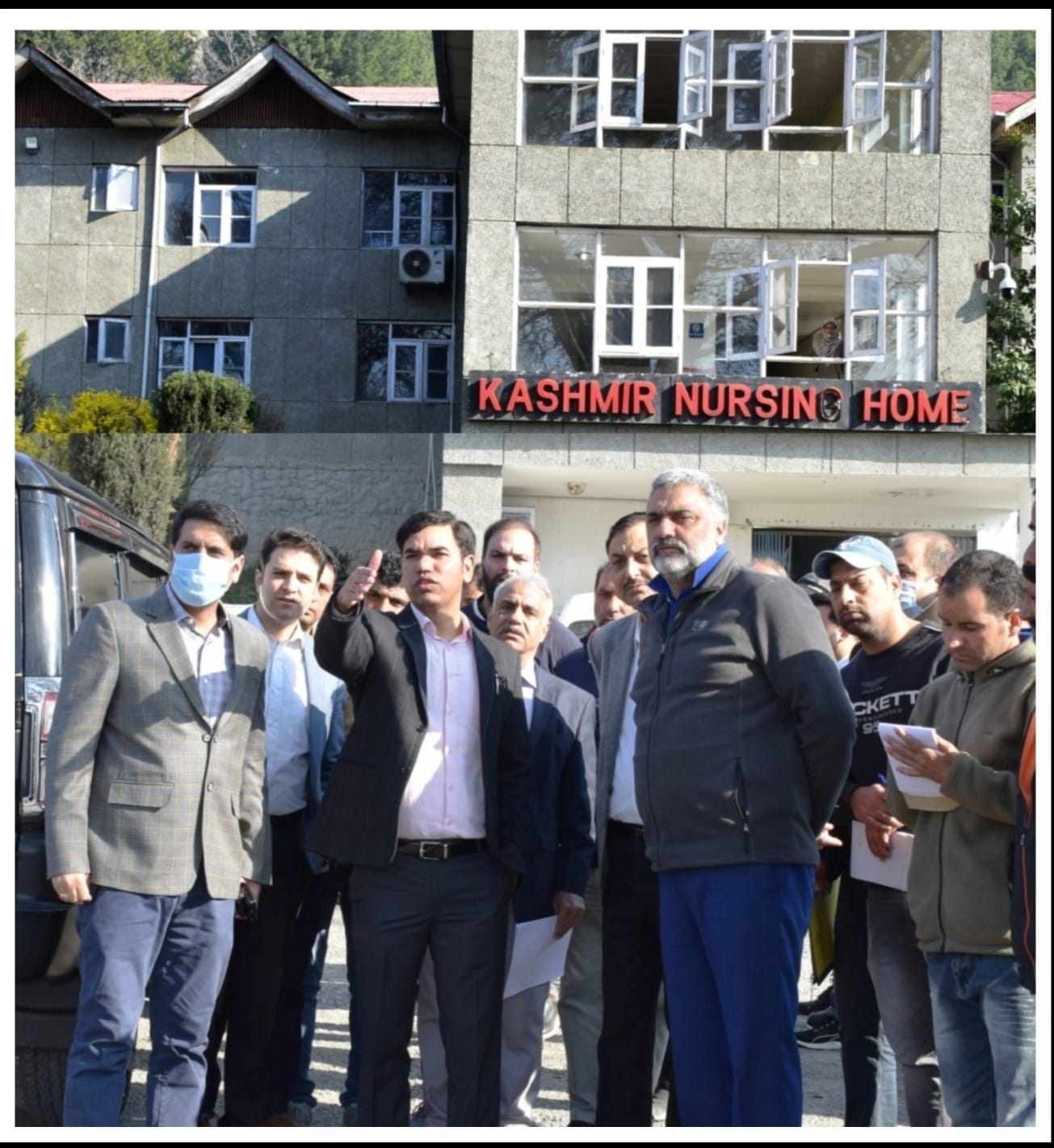 G20 Summit: Div Com Kashmir visits SKIMS Soura, Kashmir Nursing Home
