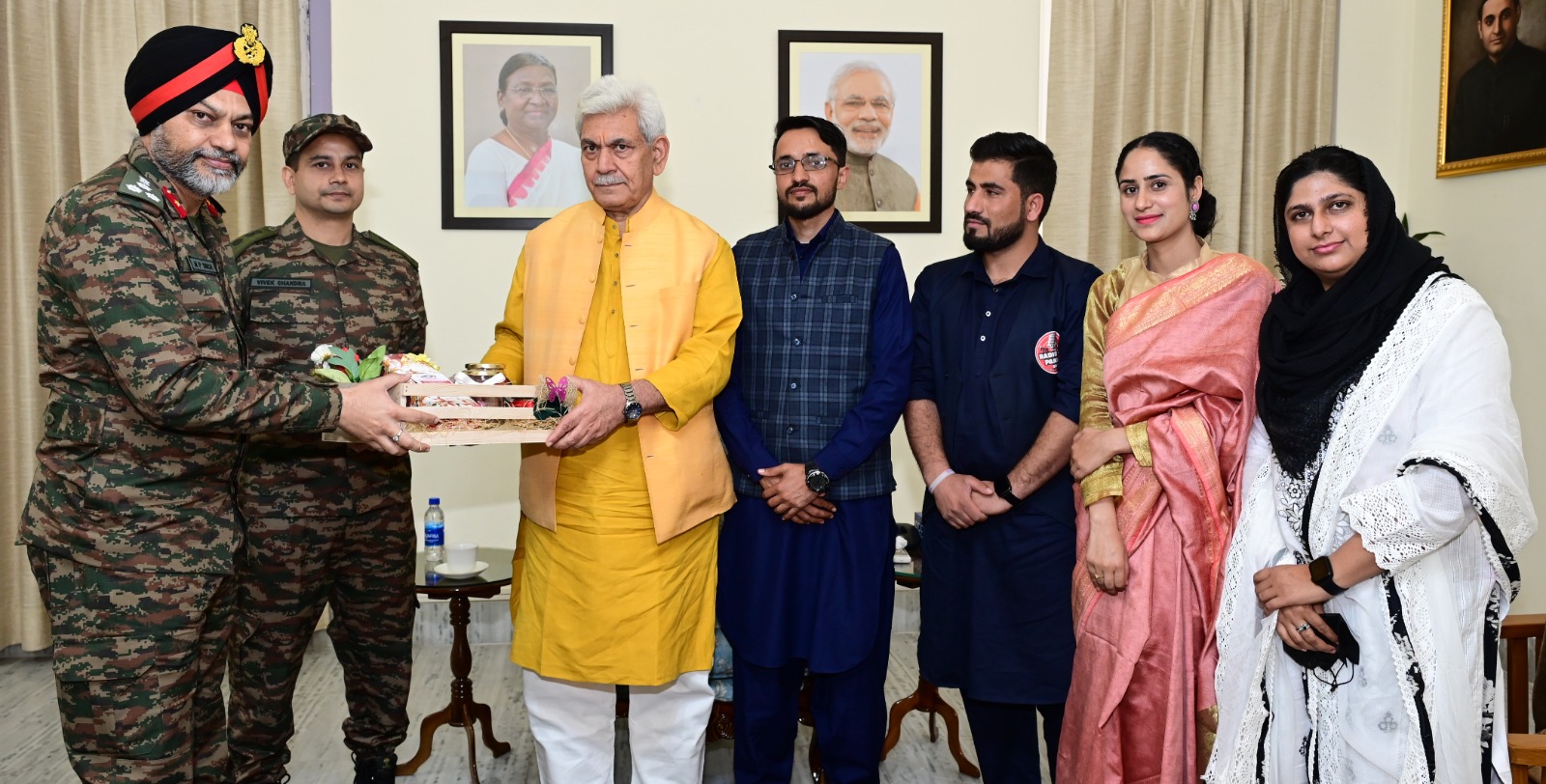 Pir Panjal Community Radio team calls on Lt Governor