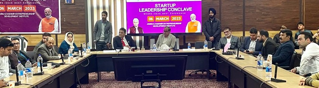 Prashant Goyal inaugurates first-ever startup leadership conclave at JKEDI