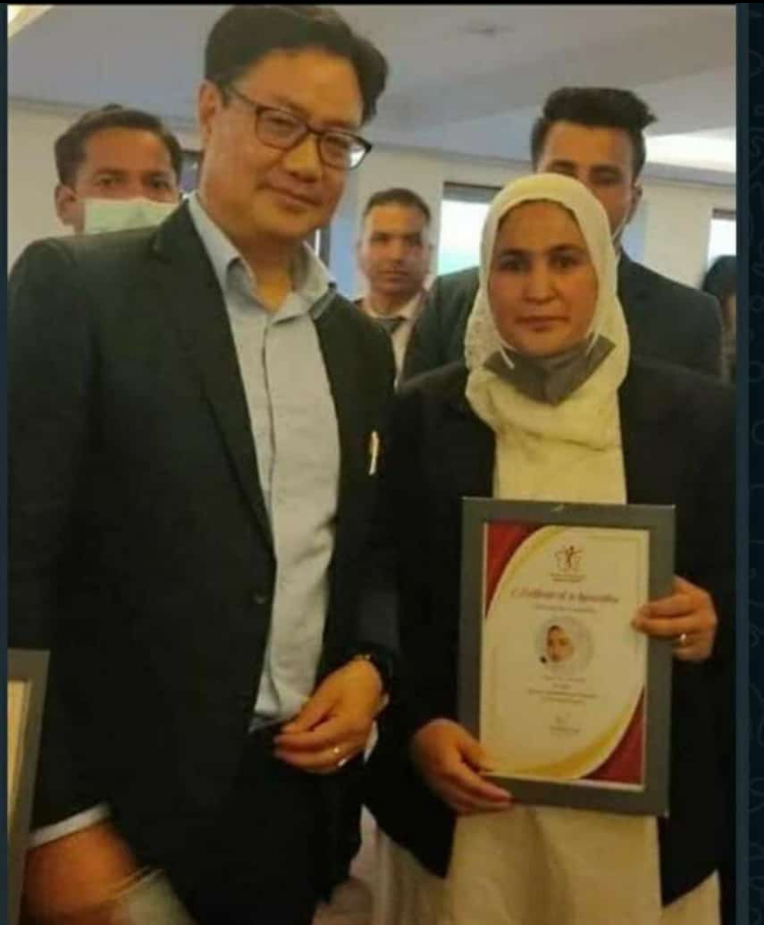 Tribute to late Jabeena Akhtar, an international athlete from Treran Tangmarg