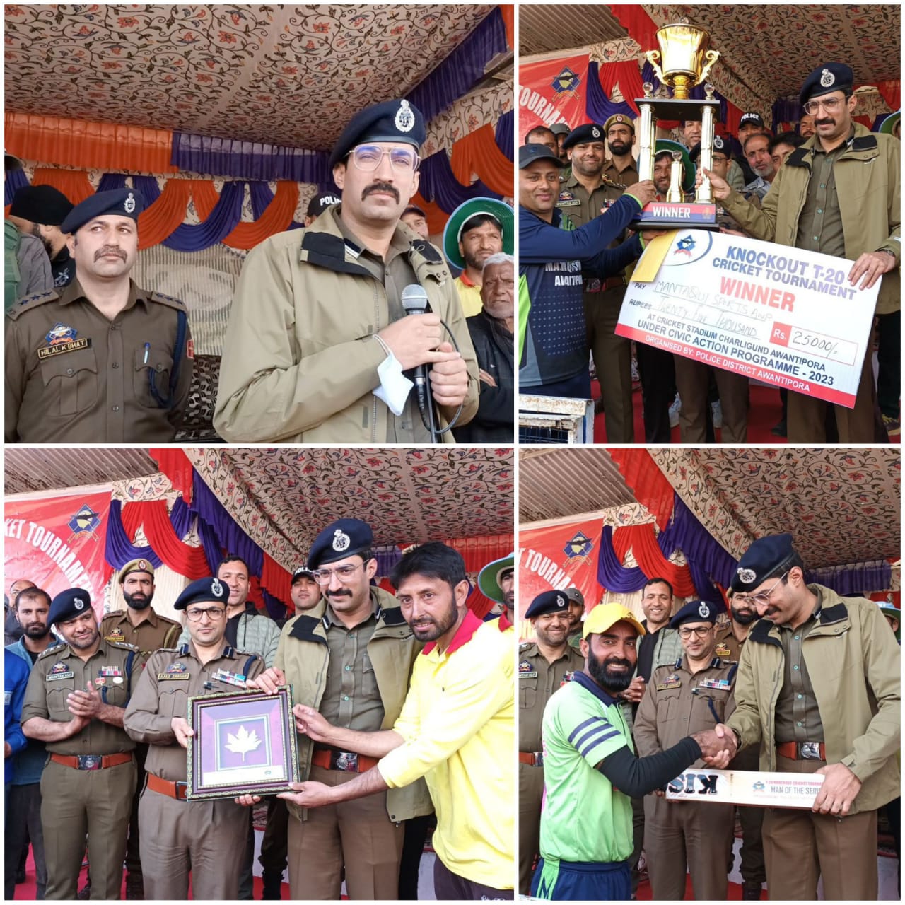 T-20 cricket tournament concludes in Awantipora