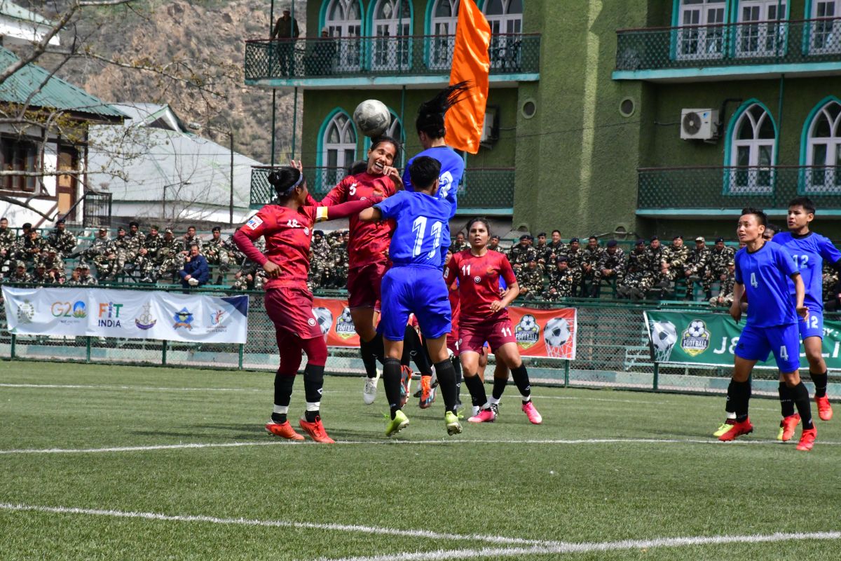 Assam Rifles wins Women’s Final at Synthetic Turf TRC Srinagar