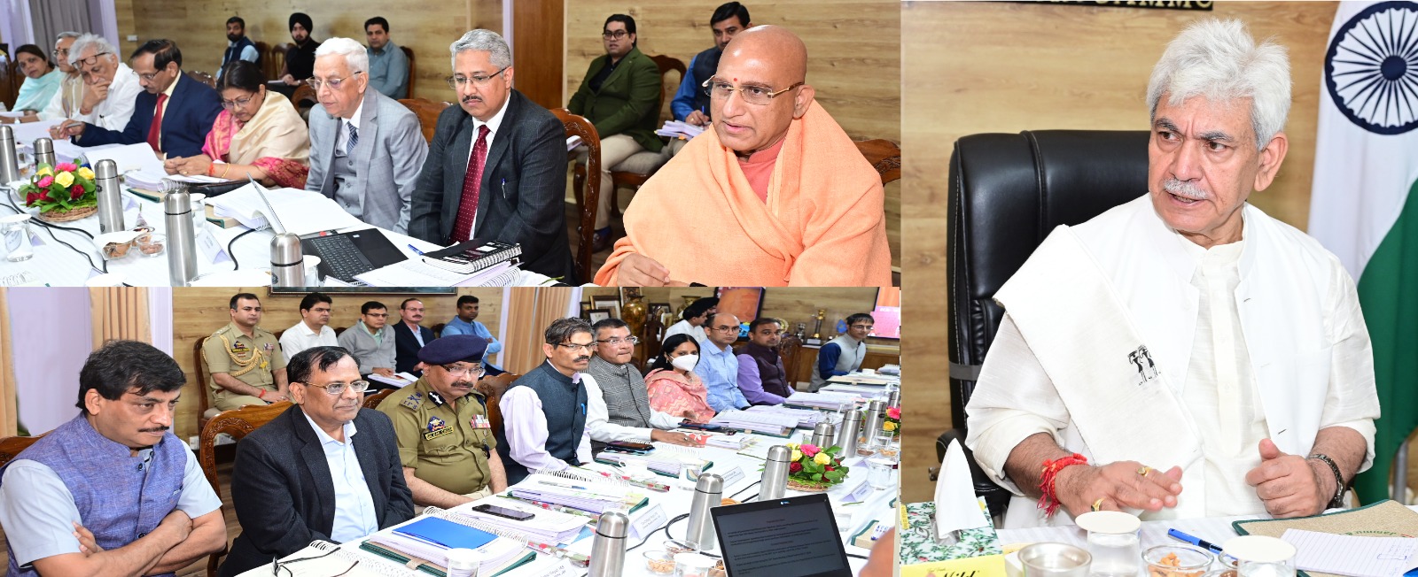 LG chairs meeting of Shri Amarnathji Shrine Board