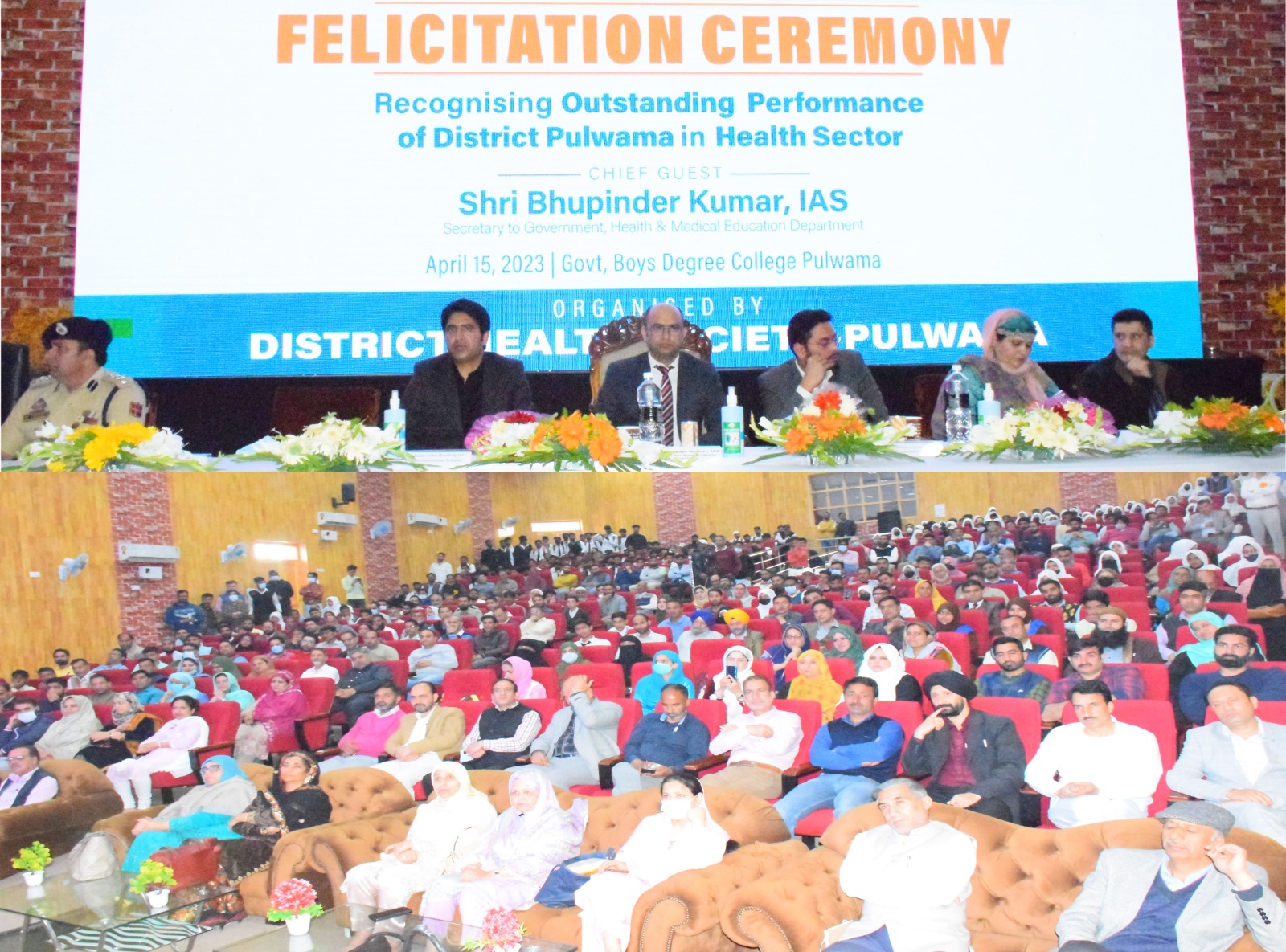 Govt committed to providing best healthcare, high-tech equipment to health centres of JK: Secretary Health