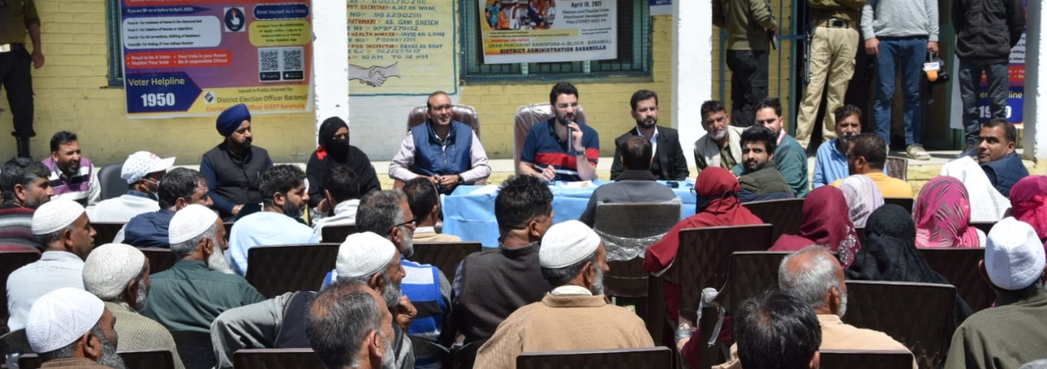 Secretary Tourism chairs special Gram Sabha meeting at Kanispora Panchayat