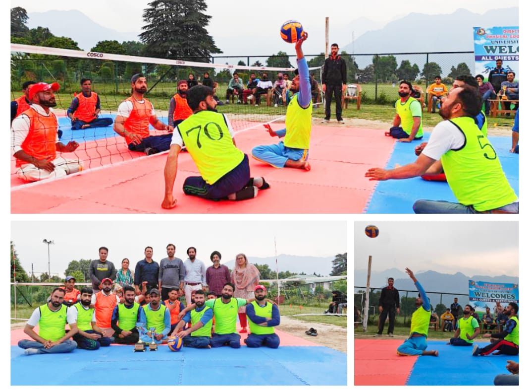 First-ever sitting volleyball match held at KU