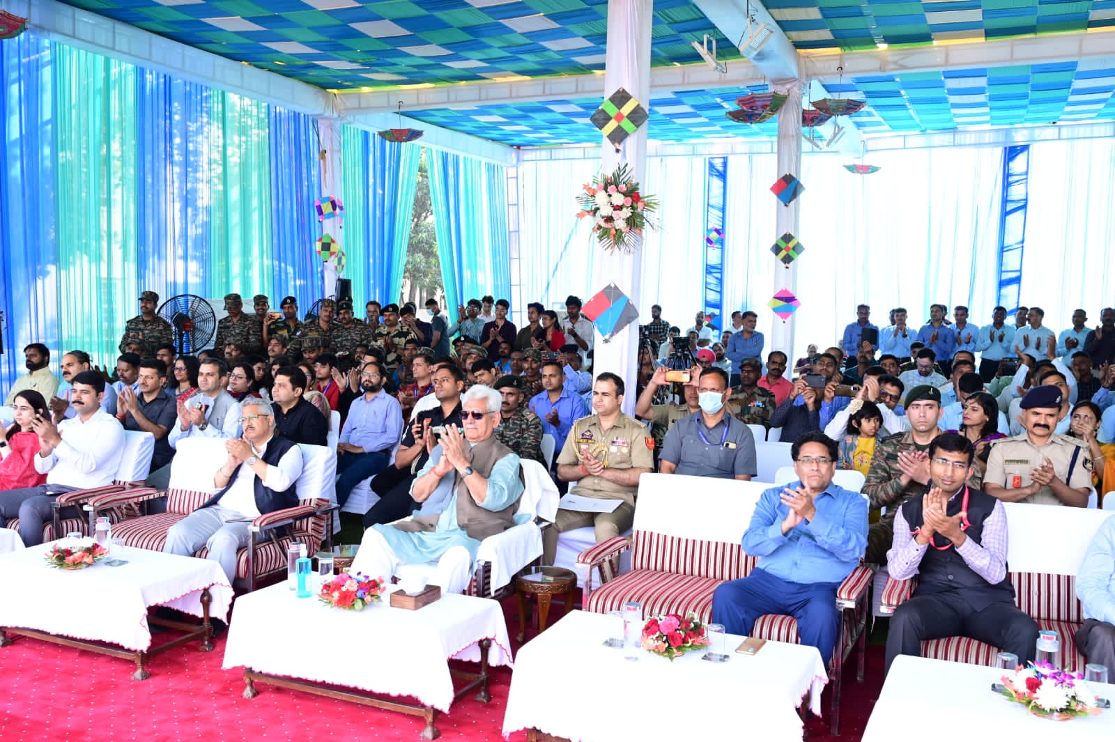 Gujarat and Maharashtra Statehood Day celebrations: Raj Bhawan hosts people of Gujarati & Maharashtrian origins living in J&K