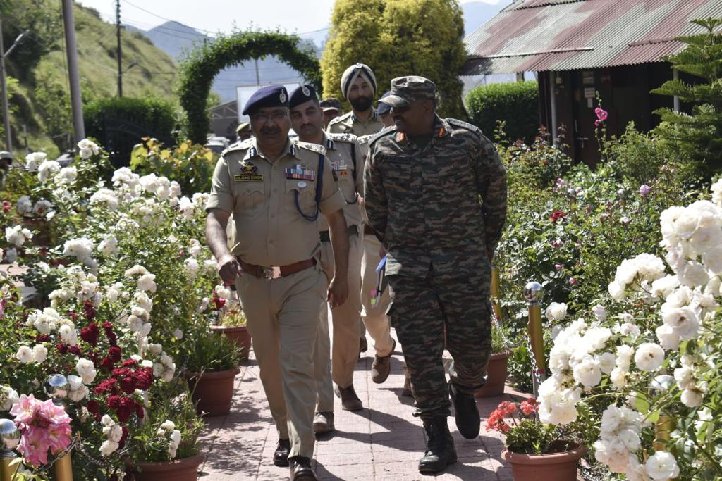 DGP chairs joint security review meeting at Reasi