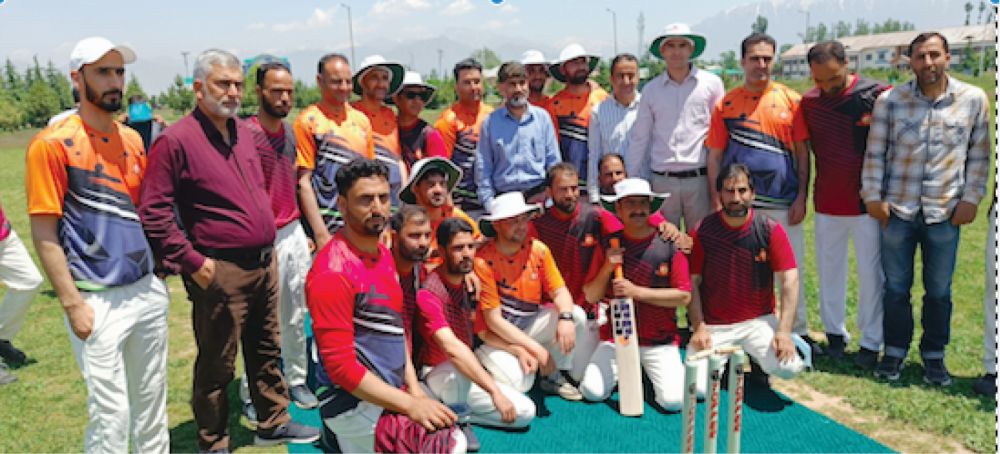 Inter-department cricket tournament begins at KU’s South Campus