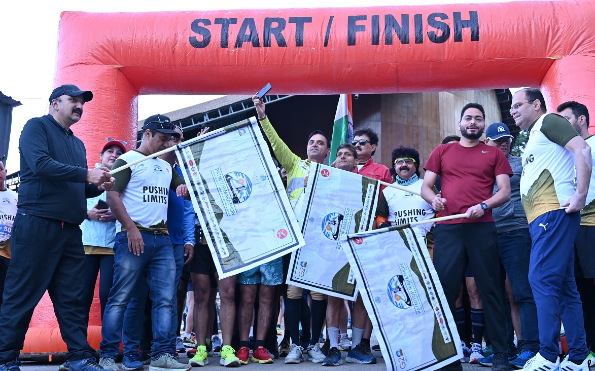 Over 550 runners participate in 3rd edition of Patnitop Marathon