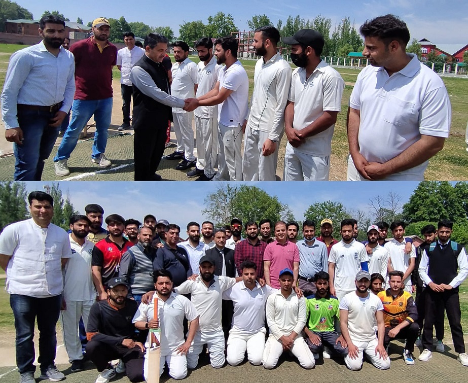 Two matches played at SP College Ground on Wednesday