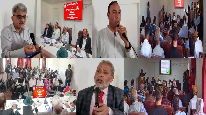 VC SKUAST chairs 17th SAC meeting of KVK Kulgam