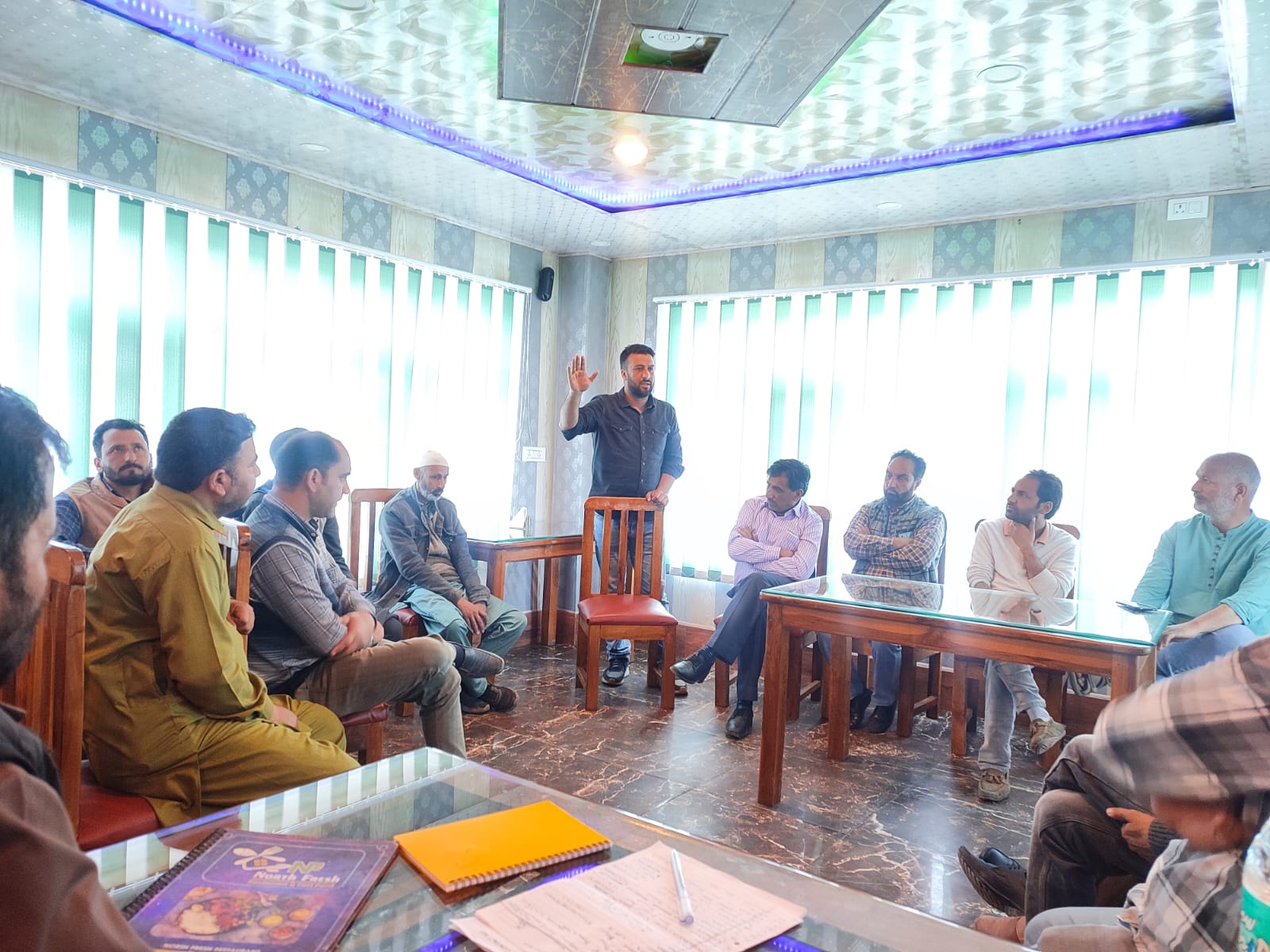 Ishfaq Dar elected as President of Contractors’ Association REW Bla