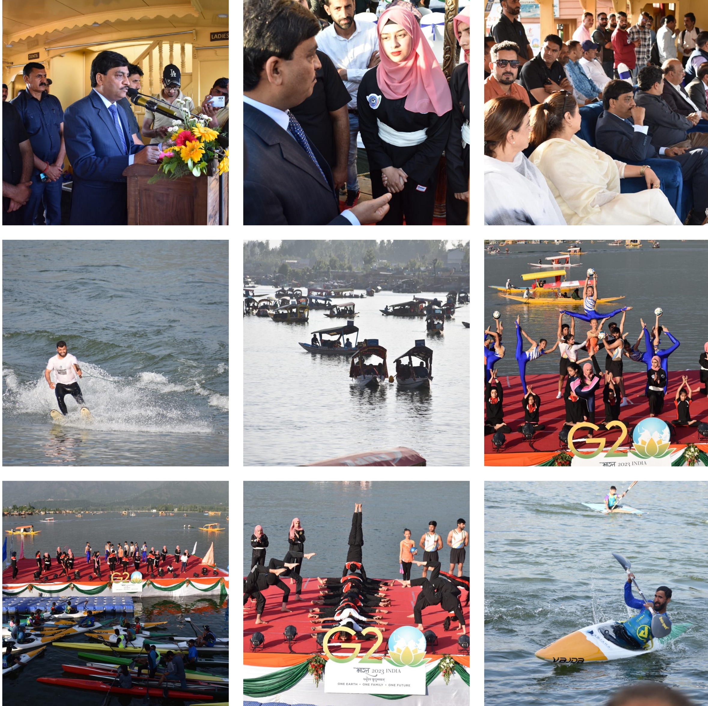 G-20 Celebrations: Women atheletes in J&K inching towards glory, taking a leap of success each day