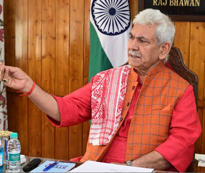 Road infra projects bring prosperity and well-being to the citizens in far flung areas: LG Sinha