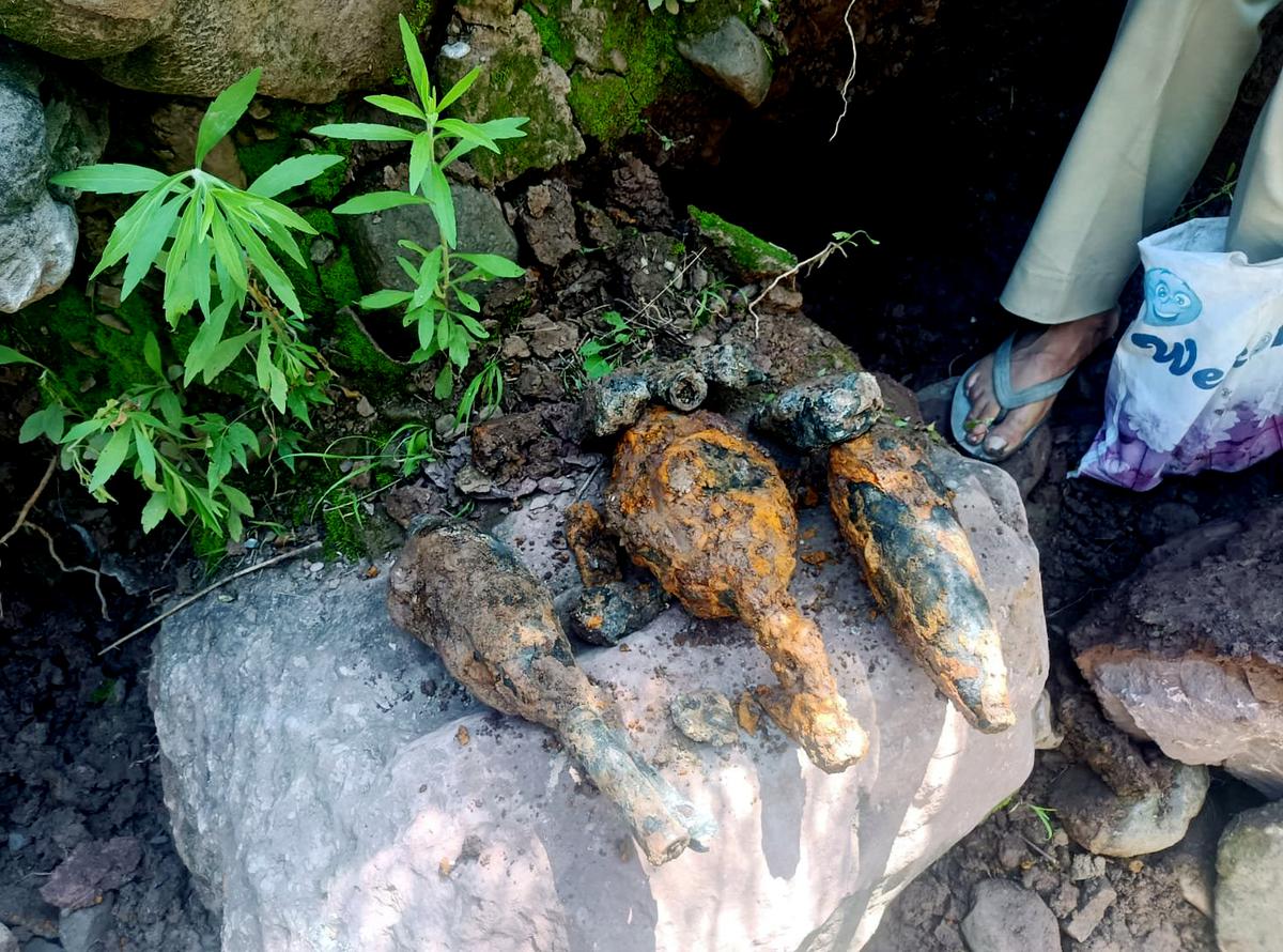 Cache of rusted explosive material seized in Poonch