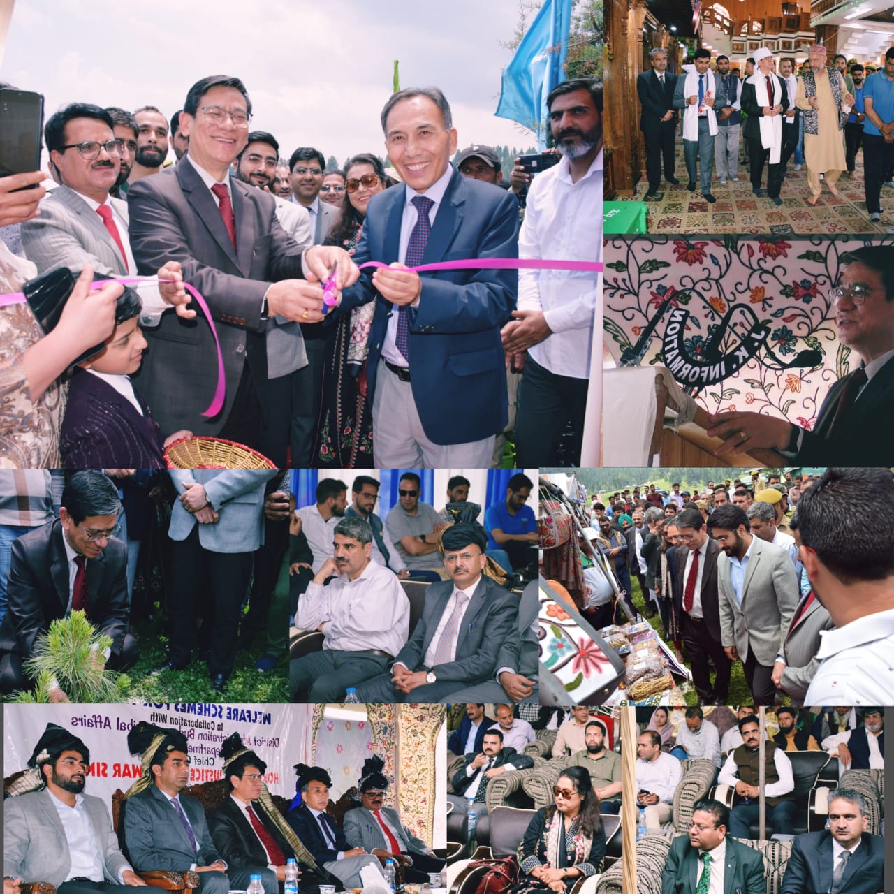 Chief Justice visits court complex Char-e-Shareef